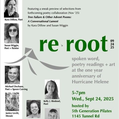 Please join us for an evening to gather and share our experiences, as we all still look to move forward from the events of Hurricane Helene. All are welcome!